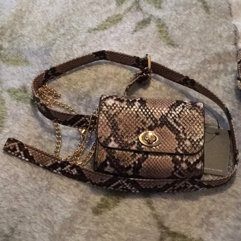 Snake Belt Bag/CrossBody